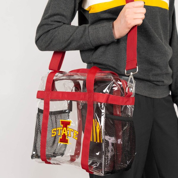 I-State Vintage 5-Bar Clear Rachelle Bag